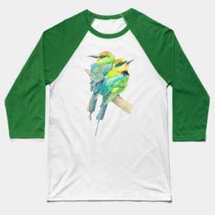 Rainbow Bee-eate Baseball T-Shirt